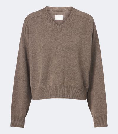 Loulou de Saison Loulou de Saison Anzor cropped cashmere sweater