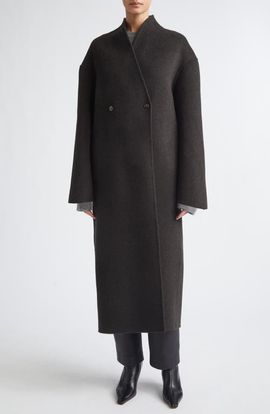 Loulou de Saison Loulou de Saison Aris Oversize Wool & Cashmere Coat