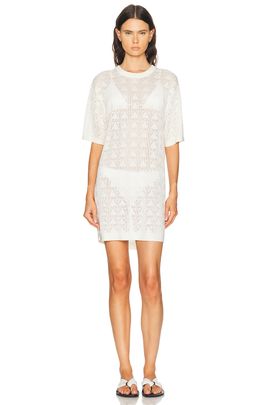 Loulou de Saison Loulou de Saison Armas Knit T-Shirt Dress