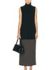 Loulou de Saison Loulou de Saison Becca High Neck Sweater Vest With Side Slits - 4