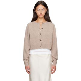 Loulou de Saison Loulou de Saison Beige HEIKE Cashmere Cardigan