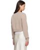 Loulou de Saison Loulou de Saison Beige HEIKE Cashmere Cardigan - 3