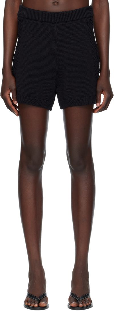 Loulou de Saison Loulou de Saison Black Andel Shorts