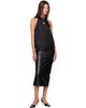 Loulou de Saison Loulou de Saison Black CAMI Silk Twill Cape Top - 4