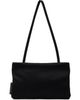 Loulou de Saison Loulou de Saison Black Grace Small Satin Baguette Bag - 1