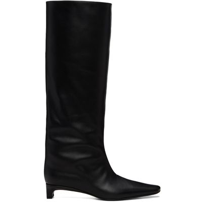 Loulou de Saison Loulou de Saison Black Haven LDS Kitten Heel Tall Boots