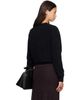 Loulou de Saison Loulou de Saison Black HEIKE Cropped Cardigan - 3