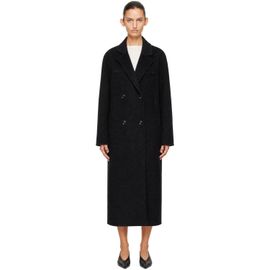 Loulou de Saison Loulou de Saison Black Irvin Long Wool Coat