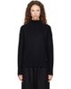 Loulou de Saison Loulou de Saison Black JONAH Dense Cashmere Turtleneck - 1