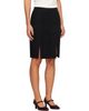 Loulou de Saison Loulou de Saison Black JUDY Wool Cashmere Drap Miniskirt - 2