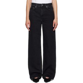 Loulou de Saison Loulou de Saison Black MICO Wide Leg Jeans