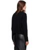 Loulou de Saison Loulou de Saison Black NICOLA Bicolor Cashmere Cardigan - 3