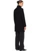 Loulou de Saison Loulou de Saison Black Olmo Wool Short Coat - 3