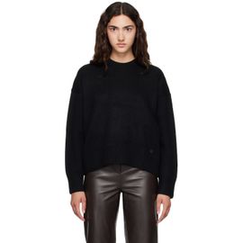 Loulou de Saison Loulou de Saison Black PIA LDS Oversized Sweater