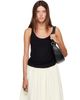 Loulou de Saison Loulou de Saison Black RONI Rib Jersey Tank Top - 1
