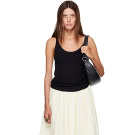 Loulou de Saison Loulou de Saison Black RONI Rib Jersey Tank Top