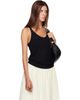 Loulou de Saison Loulou de Saison Black RONI Rib Jersey Tank Top - 2