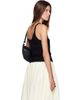 Loulou de Saison Loulou de Saison Black RONI Rib Jersey Tank Top - 3