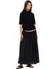 Loulou de Saison Loulou de Saison Black RUTH Stand Collar Cashmere Top - 4