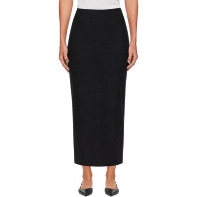 Loulou de Saison Loulou de Saison Black Samos LDS Maxi Skirt