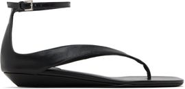 Loulou de Saison Loulou de Saison Black Zio Flip Flop Sandals