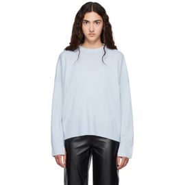 Loulou de Saison Loulou de Saison Blue ANTON LDS Cashmere Sweater