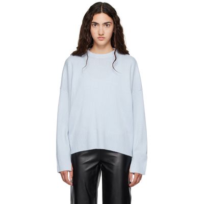 Loulou de Saison Loulou de Saison Blue ANTON LDS Cashmere Sweater