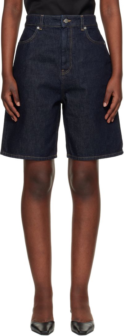 Loulou de Saison Loulou de Saison Blue Isu Lds Denim Shorts