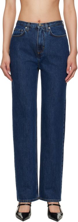 Loulou de Saison Loulou de Saison Blue Jude Jeans