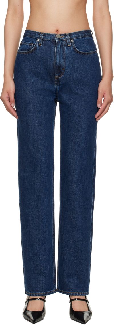 Loulou de Saison Loulou de Saison Blue Jude Jeans