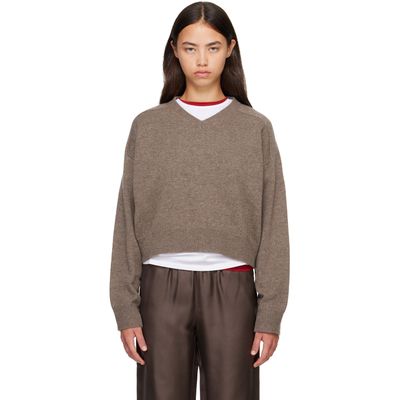 Loulou de Saison Loulou de Saison Brown ANZOR LDS Sweater