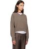 Loulou de Saison Loulou de Saison Brown ANZOR LDS Sweater - 2