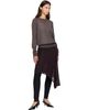 Loulou de Saison Loulou de Saison Brown DITTO LDS Fine Knit Cashmere Sweater - 4