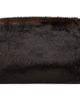 Loulou de Saison Loulou de Saison Brown Flint Faux-Fur Pouch - 1