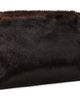 Loulou de Saison Loulou de Saison Brown Flint Faux-Fur Pouch - 2