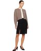 Loulou de Saison Loulou de Saison Brown REMUS Yak Blend Cardigan - 4