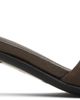 Loulou de Saison Loulou de Saison Brown Sarafina Kitten Mule Heeled Sandals - 1
