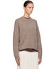 Loulou de Saison Loulou de Saison Brown TRISTAN LDS Yak Blend Sweater - 2