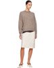 Loulou de Saison Loulou de Saison Brown TRISTAN LDS Yak Blend Sweater - 4