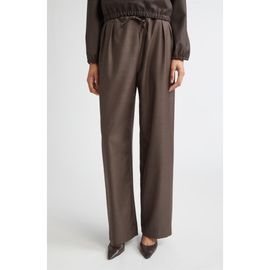 LOULOU DE SAISON LOULOU DE SAISON Cove Virgin Wool Wide Leg Pants