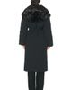 Loulou de Saison Loulou de Saison Darcy Puffer Jacket With Satin Shawl Collar - 4