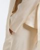 Loulou de Saison Loulou de Saison Gala draped scarf-detail silk twill top - 4
