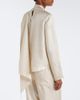Loulou de Saison Loulou de Saison Gala draped scarf-detail silk twill top - 6