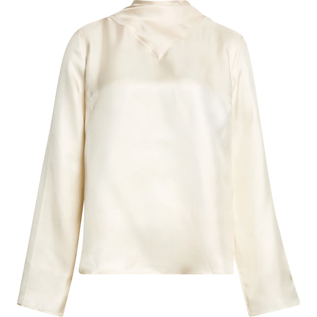 LOULOU DE SAISON LOULOU DE SAISON Gala Silk Twill Scarf Top