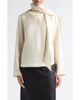 Loulou de Saison LOULOU DE SAISON Gala Silk Twill Scarf Top - 1