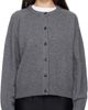 Loulou de Saison Loulou de Saison Gray AIDAR LDS Wool Cashmere Cardigan - 1
