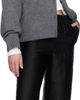 Loulou de Saison Loulou de Saison Gray AIDAR LDS Wool Cashmere Cardigan - 4