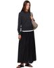 Loulou de Saison Loulou de Saison Gray OTIS Bicolor Cashmere Sweater - 4