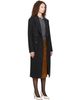 Loulou de Saison Loulou de Saison Gray ROSCO Double Breasted Long Coat - 2