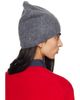 Loulou de Saison Loulou de Saison Gray Yana Wool Blend Beanie - 3